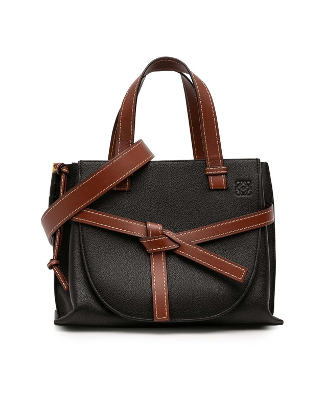 Pre-Loved by Azura Reborn - Pre-Loved Small Leather Gate Top Handle Satchel