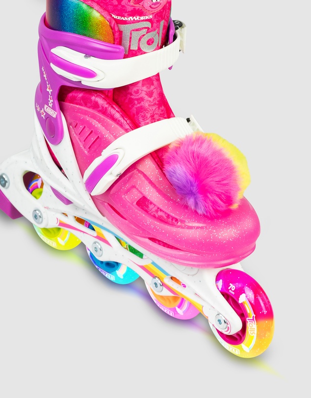 Crazy Skates - Trolls Size Adjustable Inline Skates