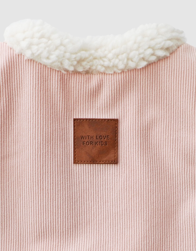 WITH LOVE FOR KIDS - Snowy Cord Vest - Babies - Kids