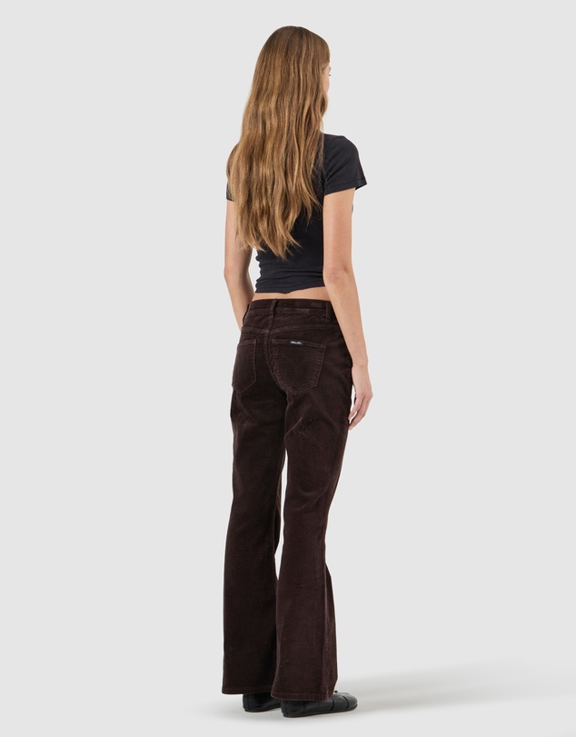 Rolla's - Downtown Flare Jean - Espresso Cord