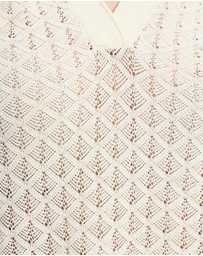 Walker Golf Things - Crochet Knit Polo - ICONIC Exclusive