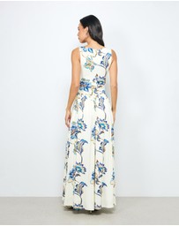 AERE - Elysia Jersey Midi Dress