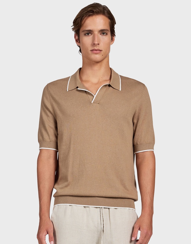 Academy Brand - Larry Tipped Polo