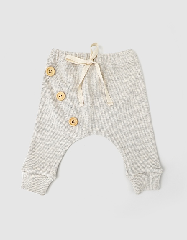 WITH LOVE FOR KIDS - Basics Thick Ribbed Pant - Babies - Kids