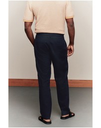 NEXT - Linen Cotton Chino Trousers Regular Fit