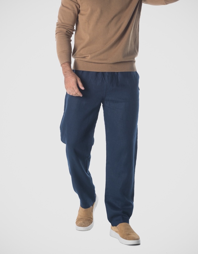 Coast Clothing - Coast Linen Pant - Navy