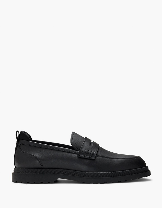 Aquila - Radar Leather Penny Loafers