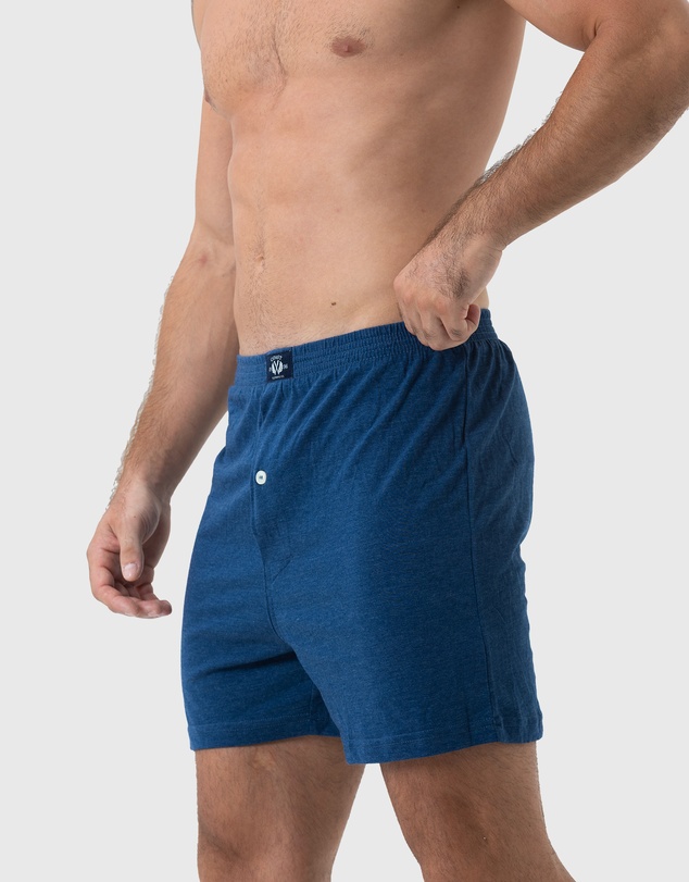 Coast Clothing - 2 Pack Navy Knit Boxers - Navy