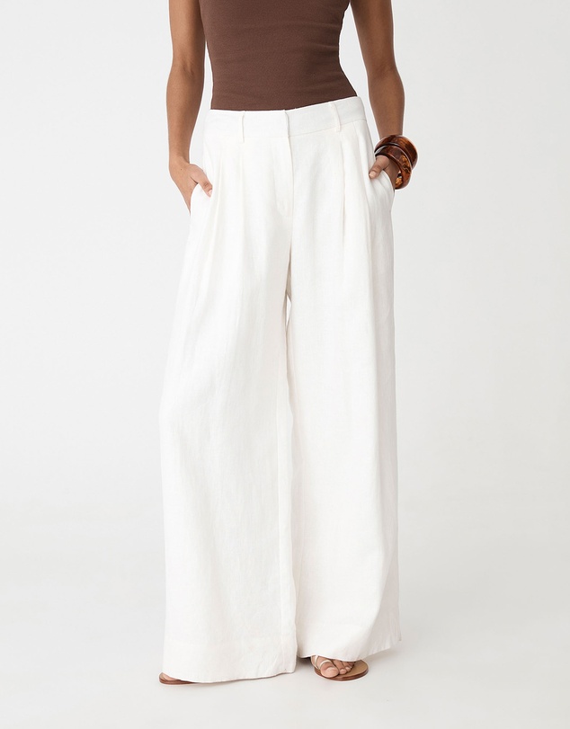 Forcast - Ami Wide Leg Linen Pants