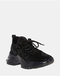 Steve Madden - Maxima-R Black Sneakers
