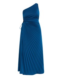 City Chic - Aliza Pleat Maxi Dress