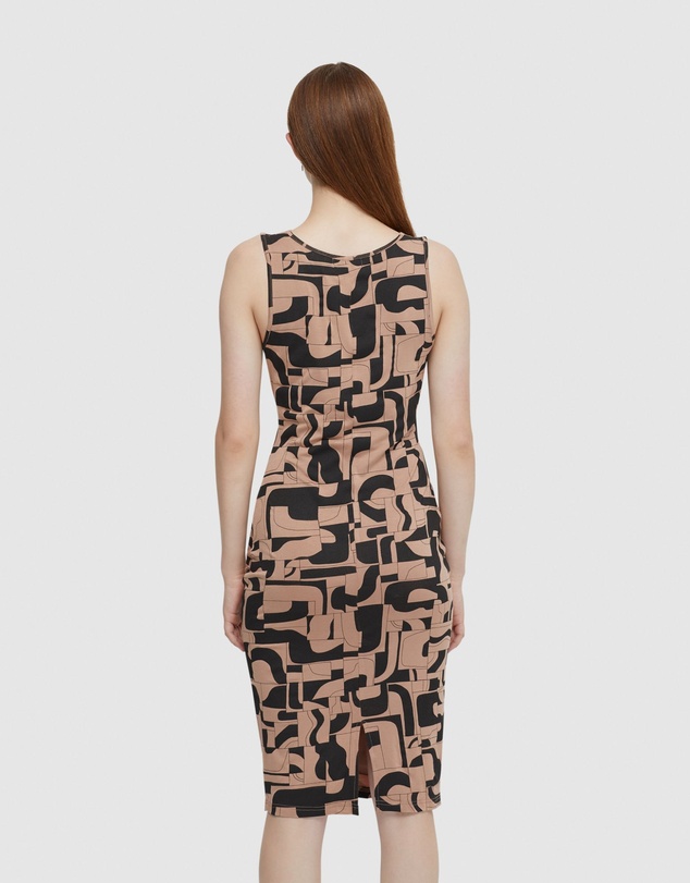 Oxford - Holly Sleeveless Printed Dress