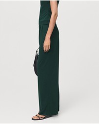 M.N.G - Pleated Wide Leg Trousers