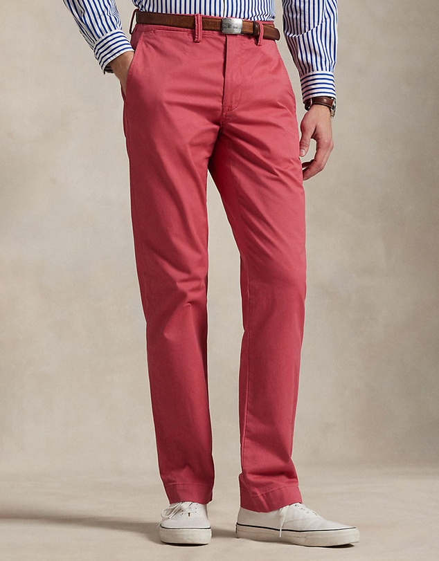Polo Ralph Lauren - Stretch Straight Fit Washed Chino Pants