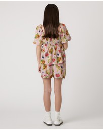 Decjuba Kids - Melody Puff Sleeve Top - Teens