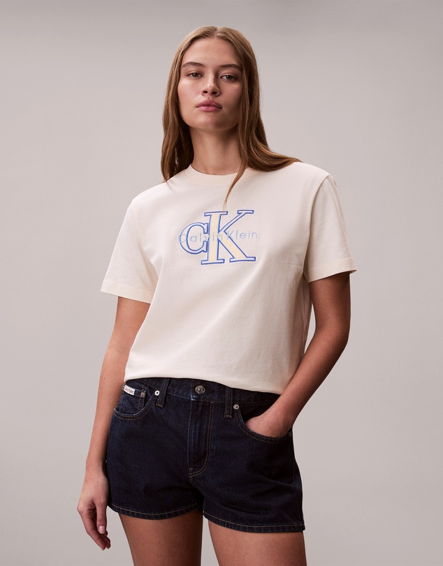 Calvin Klein Jeans - Dual Tone Monologo Classic T-Shirt