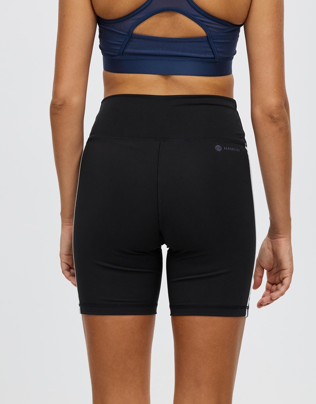adidas Performance - Training Essentials 3-Stripes High-Waisted Short Leggings