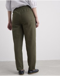 Seasalt - Seasalt Cornwall Green Sholl Tapered Joggers