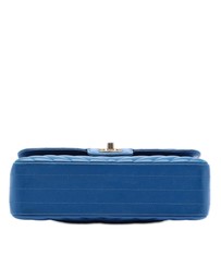 Pre-Loved by Azura Reborn - Pre-Loved Small Classic Chevron Lambskin Double Flap