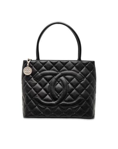 Pre-Loved by Azura Reborn - Pre-Loved Caviar Medallion Tote