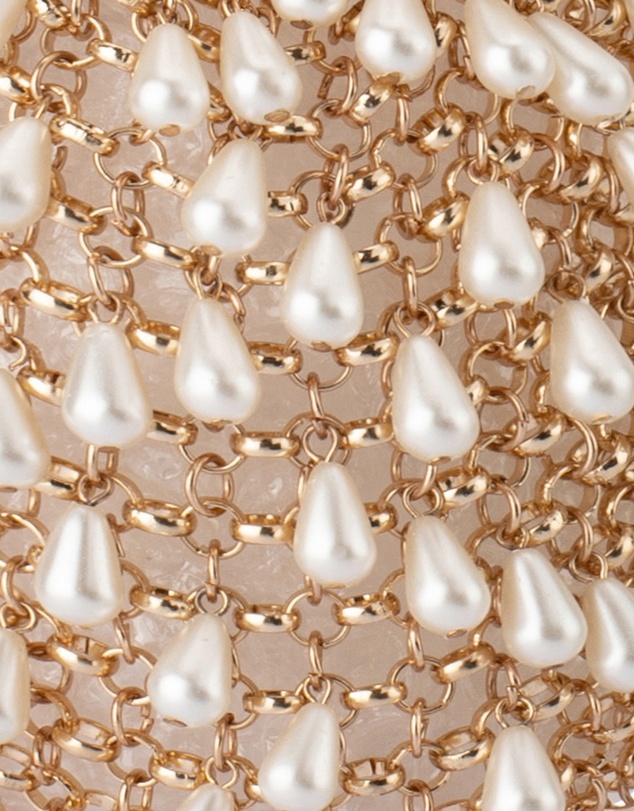 Olga Berg - Jaden Pearl Chainmail Bag