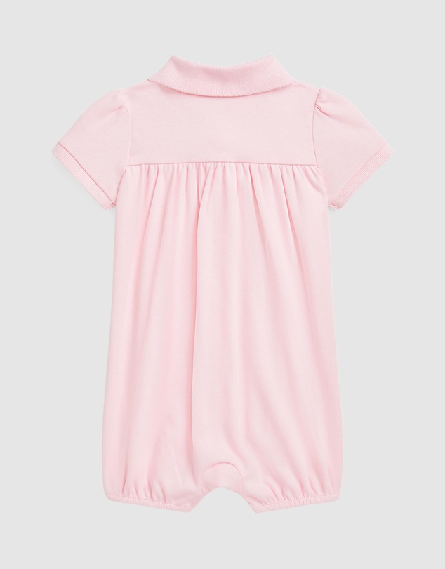 Polo Ralph Lauren - Cotton Interlock Polo Bubble Shortalls - Babies