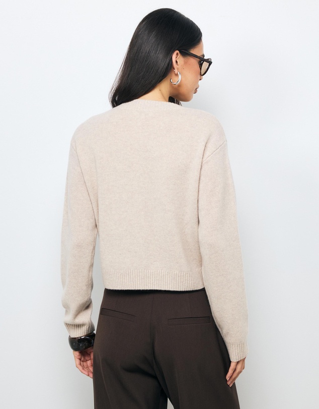 AERE - Sadie Merino Wool Cardigan
