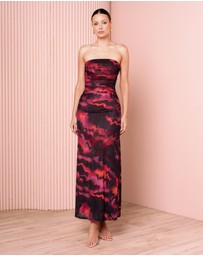 Azzurielle - Flore Strapless Maxi Dress