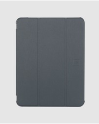 Tucano - Tucano Satin Folio Case Blue Black for iPad 10th Gen 10.9 2022 and iPad 11 A16 2025 with Pencil