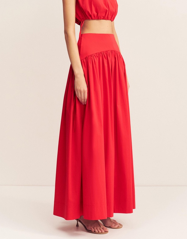 Shona Joy - Campbell Gathered Maxi Skirt
