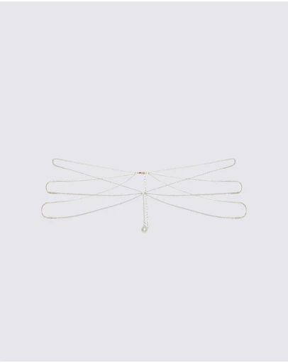 8 Other Reasons - Drop Pearl Belly Chain