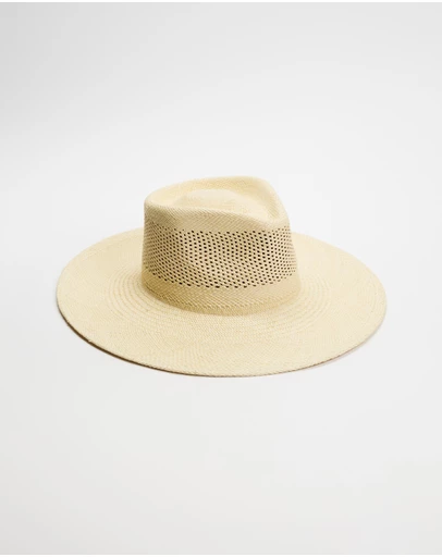 Brixton - Jo Panama Straw Rancher Hat