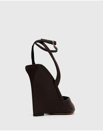 Betts - Kilda Peep Toe Wedge Dress Sandals