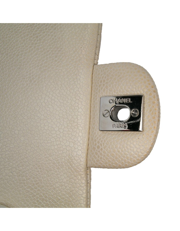 Pre-Loved by Azura Reborn - Pre-Loved Mini Square Classic Caviar Single Flap