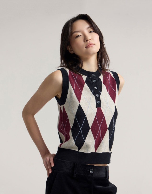 Oxford - Carina Argyle Vest