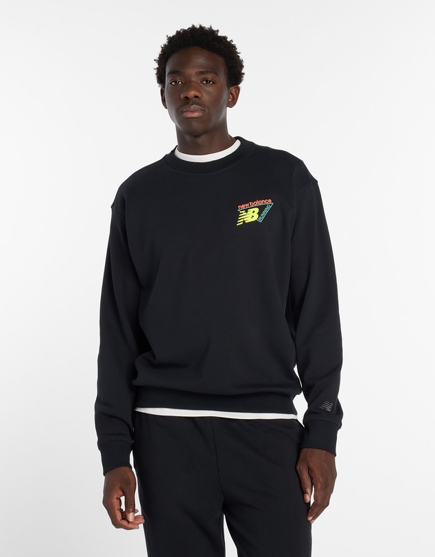 New Balance - Classic Tri-Logo French Terry Crew
