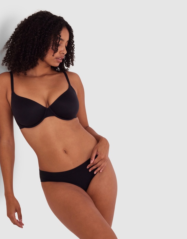 Bras N Things - Body Bliss Brazilian Knicker - Black