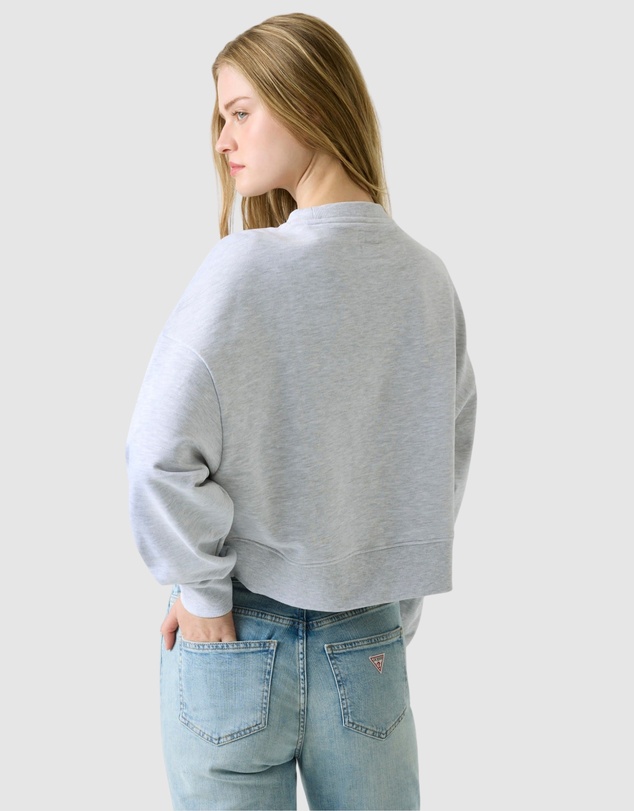 GUESS Jeans - GUESS JEANS Cropped Crew Sweater
