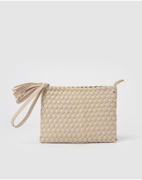 Arms Of Eve - Lavinia Clutch Bag - Cream
