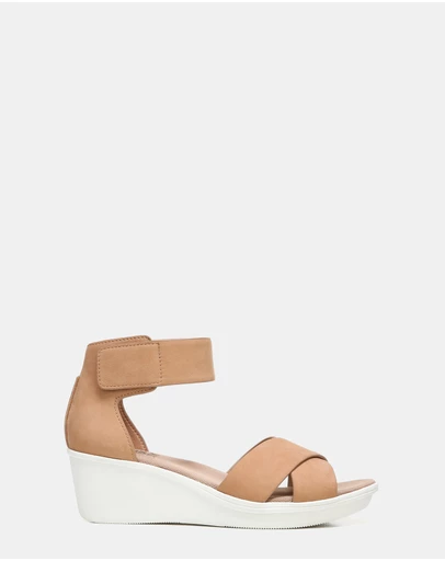Naturalizer - Riviera Wedge Sandal - Cookie Dough