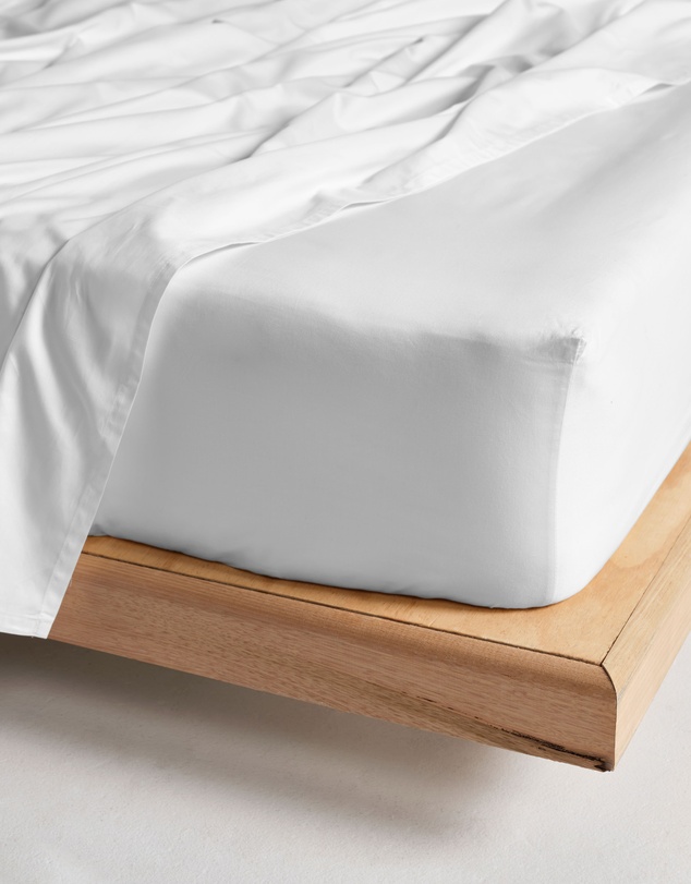 Linen House - Augusta 500TC Cotton Sateen Fitted Sheet
