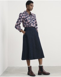 Seasalt - Seasalt Cornwall Navy Ysella Top