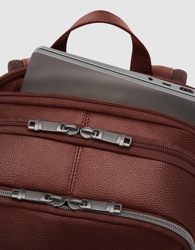 Samsonite - Sam Classic Leather Slim Backpack