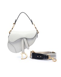Pre-Loved by Azura Reborn - Pre-Loved Mini Grained Calfskin Saddle Bag