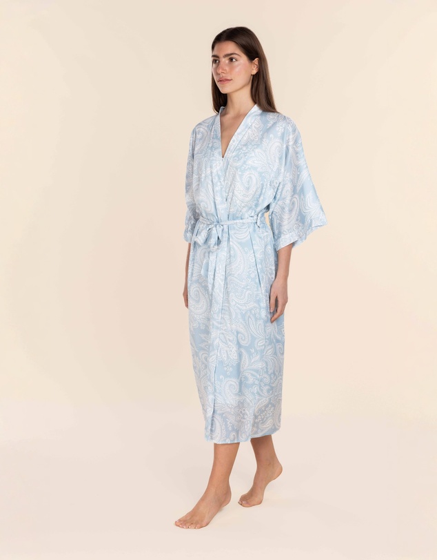 Gingerlilly - Annie Cotton Sateen Robe