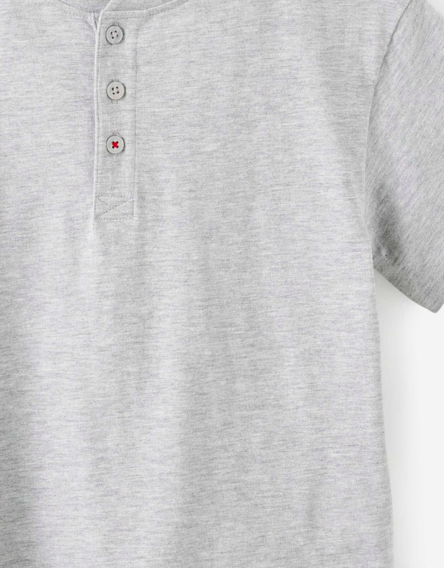 Cotton On Kids - Slub Henley Tee