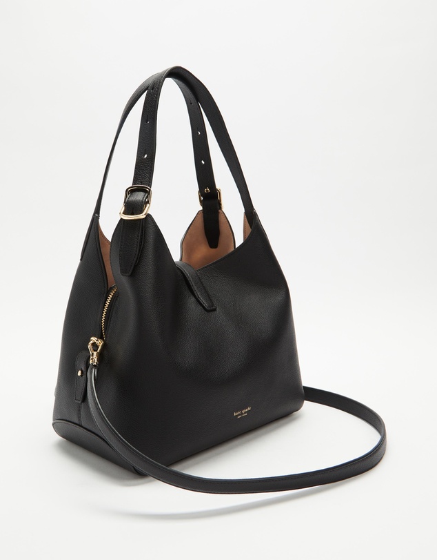 Kate Spade - Deco Pebbled Leather Medium Crossbody Tote