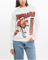 Vintage by The Real Deal - Pre Loved - Vintage 90s NCAA University of Indiana Hoosiers Sweatshirt