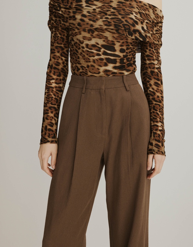 Atmos&Here - Charlie Twill Turn Hem Pants