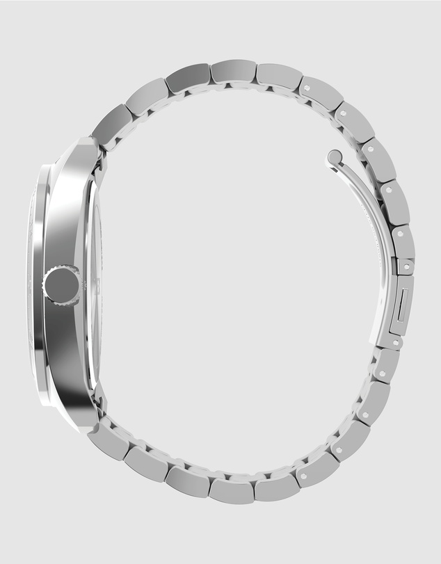 TIMEX - Weston 45mm Stainless Steel Bracelet Watch
